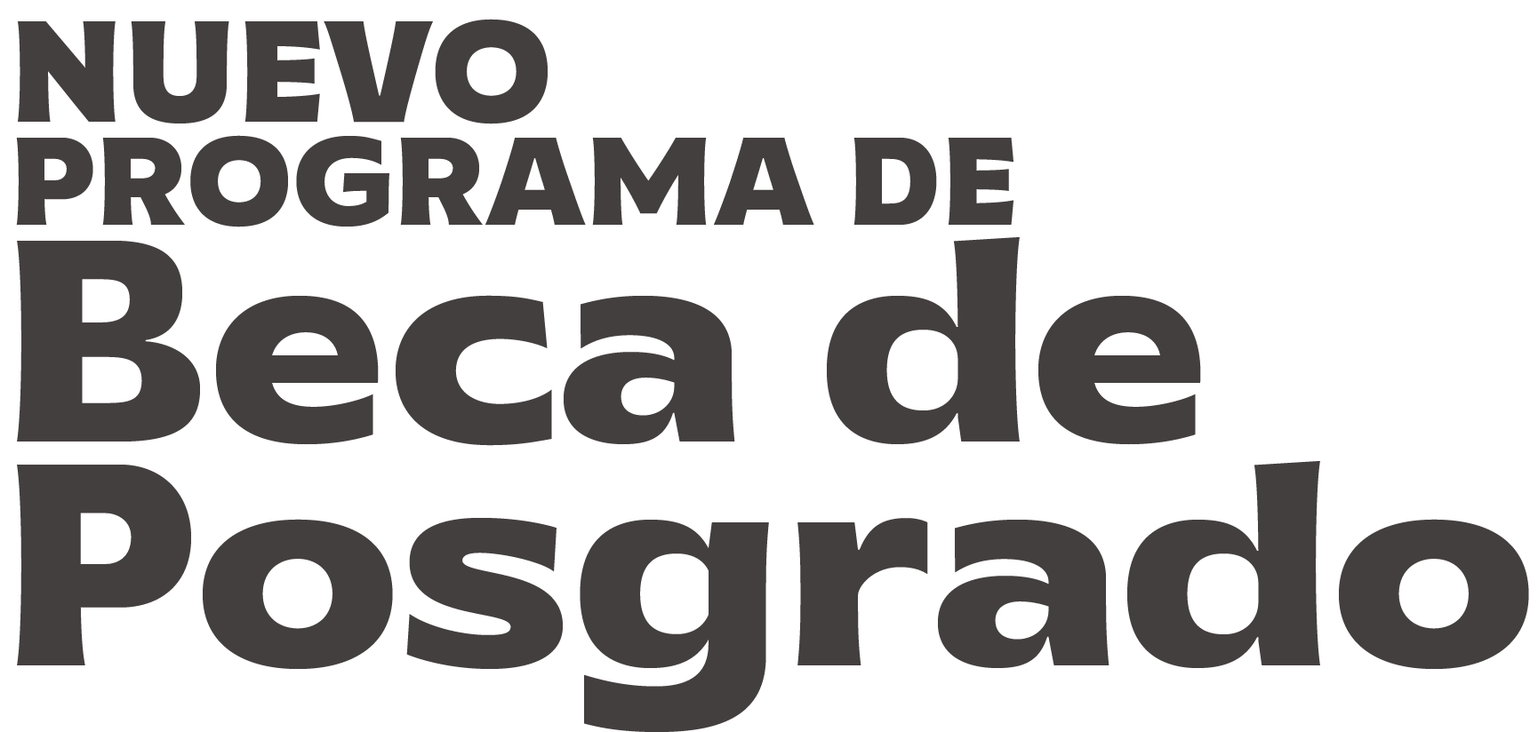 Beca de posgrado
